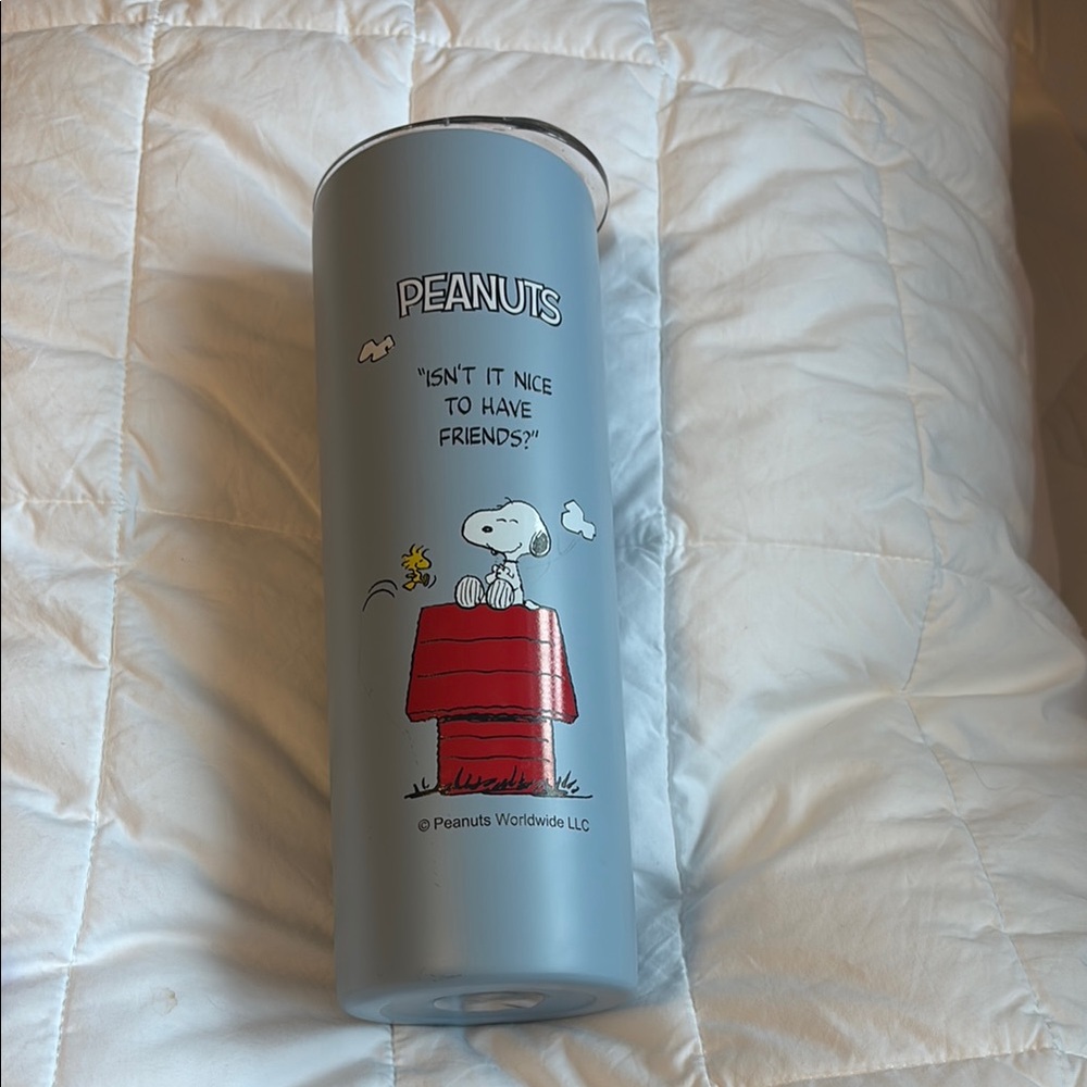 Peanuts Gray Tumbler - Snoopy Design